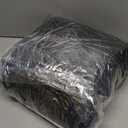 18 x 9Ft Oval Pool Cover for Above Ground Pools, Thickened 420D Pool Covers with Automatic Drain, Winter Pool Cover with Ratchet Buckle, Tear Resistant & Quick Installation