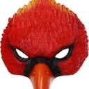 NewL Halloween 3D Animal Half Face Mask Masquerade Party Cosplay Costume for Women and Men