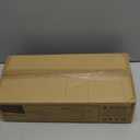 WOPITUES Floating Shelves for Wall with Cube Shelf, Wall Shelves with Metal Rail for Bathroom Decor, Bathroom Organizers and Storage, Over Toilet Shelves for Toilet Paper-Black (15.7 inch)