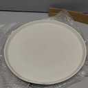 Innerwell 11 inch Nonstick Crepe Pan, Granite Coating Flat Skillet Dosa Tawa Tortilla Pan, White Large Pancake Griddle Comal Pan, Compatible with All Stovetops, PFOA Free