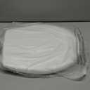 Mayfair Caswell Modern Slow Close Toilet Seat, Durable Plastic Seat, Made in USA, Round, White