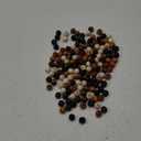 Jetec 160 Pcs 16mm Wood Beads for Craft Rustic Farmhouse Natural Wood Hair Beads for DIY Round Handmade Polished Spacer Home Decor(1.6 cm,Relaxing Color)