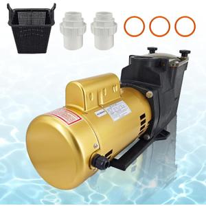 W3SP2610X15 Pool Pump 1.5 HP Compatible with Hayward | 115/230V Inground Super Pool Pump SP2610X15 High Efficiency Pump for In-Ground Pool and Spas