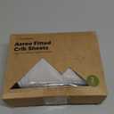 KeaBabies 2-Pack Fitted Crib Sheets for Boys, Girls, Baby - Soft Bamboo Viscose Cotton, 52x28 Standard Crib Mattress Sheets, Toddler Bed Mattress Cover, Gender Neutral, Breathable, Durable (Savannah)