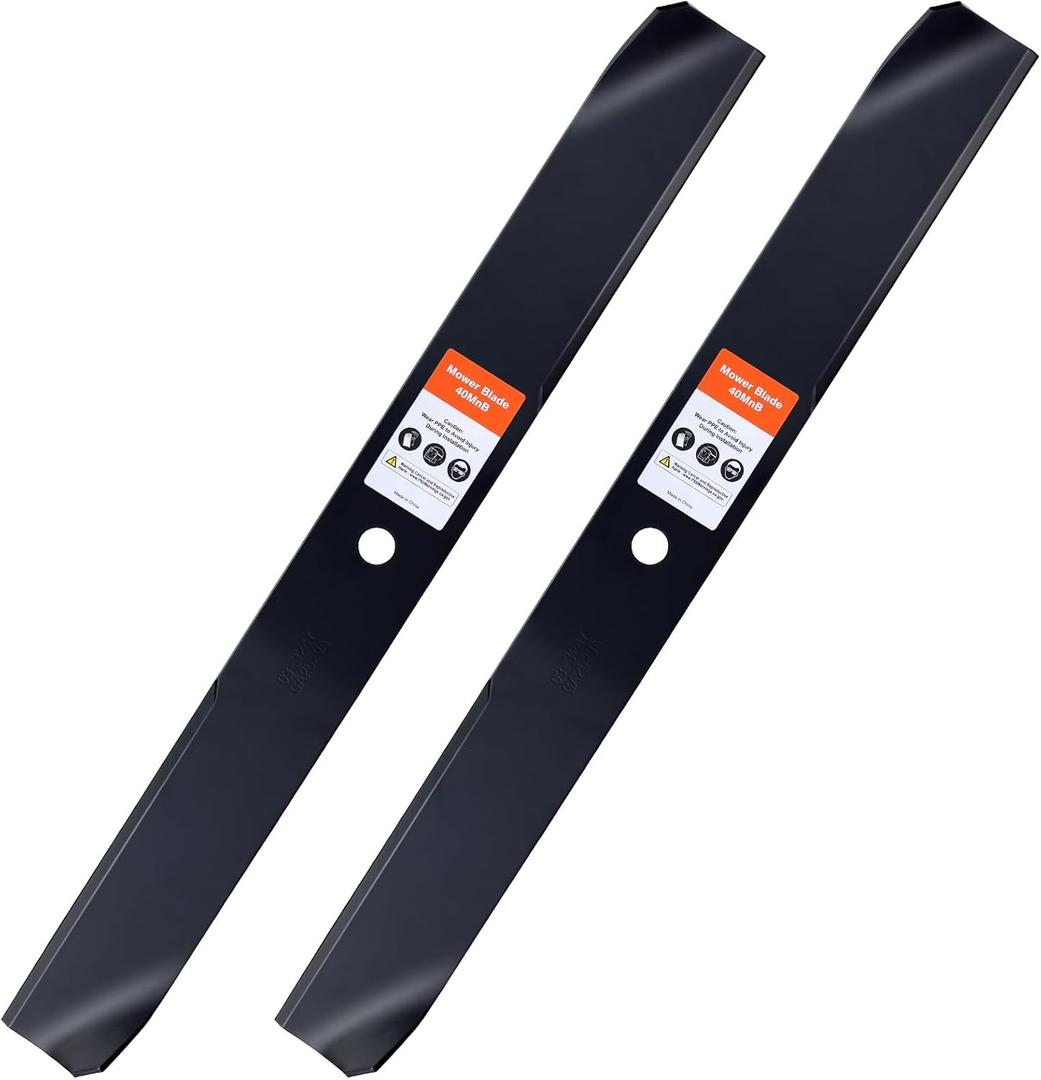 Timecutter 42 inch Blades for 42" Deck Toro SS4235 Z4235 Z4200 SS4260 SS4200 Timecutter Zero Turn Mower Replace 110-6568-03 (2 Pack)
