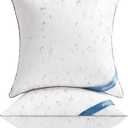 Atarashi 20 x 20 Outdoor Pillow Inserts(Set of 2) - Waterproof Decorative Square Throw Pillows for Couch Sofa Bed Patio Furniture, Garden & Patio, White 20x20 inch