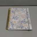 2026-2027 Daily & Monthly Planner Calendar - Daily Planner Calendar One Page Per Day from July 2026 to June 2027, Flexible Cover, 7" x 10", Storage Pocket, Crushed Flower