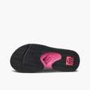 REEF Women's Fanning Bottle Opener Flip Flops, Black 10