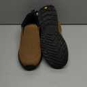 FitVille Men's Wide Slip on Shoes for Men Hiking Shoes Go Walking Shoes Loafers Trekking Trails Sneakers with Arch Support (11.5 X-Wide, Brown)