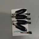 hair clips Beauty Salon Seamless Hairpin Professional Styling Hairdressing Makeup Tools For Women Headwear claw clips (Color : Black) 8 Pcs