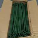 100pcs Garden Stakes Arms for Tomato Cage, Plant Trellis Connectors, Attach 0.43 Inch Dia Tomato Stakes and Plant Stick Supports, 11.8in Plastic Connecting Rod (11mm, No Stake)