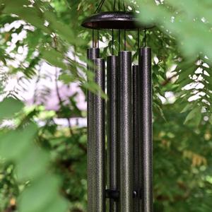 Vanquer Wind Chimes for Outside Deep Tone - 48'' Wind Chimes Outdoor Clearance, Deep Tone, Windchimes Outdoors, Memorial, Sympathy Gifts, Patio Yard, Home Décor (48" Grey)
