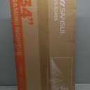 SANSUI 34-Inch Curved Gaming Monitor UWQHD 3440 x 1440 Up to 165Hz Curved 1500R - PIP/PBP, 1ms(MPRT), HDR, 300nits, sRGB 125%, DCI-P3 95%,FreeSync,HDMIx2,DP1.4(Cable Included) (Black)