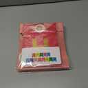 5 x Colorful Happy Birthday Banner with 12pcs Pennant Banner Flags, Rainbow Happy Birthday Sign with Shiny Gold Letters, Party Decorations for Boys Girls, DIY Party Supplies (Multi-color)