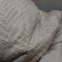 Andency Bed in a Bag King Beige- 7 Pieces King Size Comforter Set Bedding Comforter Sets, Tufted Lightweight Fluffy Bed Set with Comforter, Sheets, Pillowcases & Shams for All Season