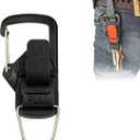 8TIMBER Terra Clip Magnetic Quick Release Keychain - Effortless Carabiner Alternative for Stylish Key Management Anywhere with Quick and Easy Magnetic Tab, Carabiner and Magnetic Clip in One