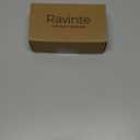 Ravinte 5 Pack 5 Inch Cabinet Pulls Matte Black Kitchen Cabinet Hardware Cupboard Handles with Square Base 5" Length,3" Hole Center