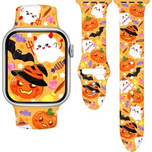 Holidays Watch Band Compatible with Apple Watch Series 11 10 9 8 7 6 5 4 3 Ultra SE for Women Men, Strap Replacement for iWatch 38mm 40mm 41mm 42mm 44mm 45mm 46mm 49mm