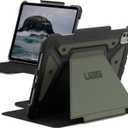 URBAN ARMOR GEAR UAG Designed for iPad Pro 11" Case M5 2025 6th Gen, M4 2024 5th Gen A3357 A3358 A3359 A2836 A837 A3006, Adjustable Multi-Angle Stand Folio Cover w/Pencil Holder, Metropolis SE Olive