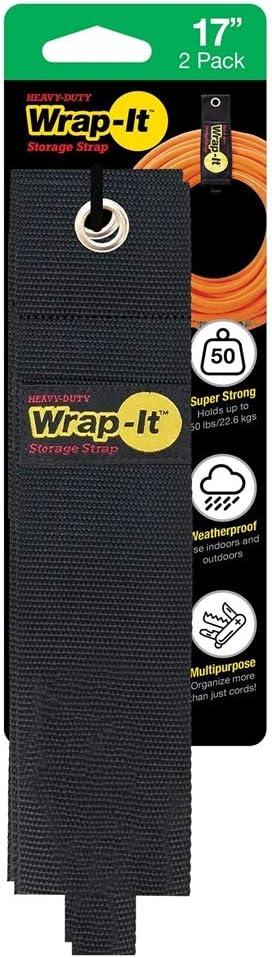 250825 17 in. Heavy Duty Storage Straps - Pack of 2