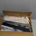 Under Bed Storage with Wheels, 2Pack Under Bed Storage Containers with Clear Lids, XXL 65L Under the bed storage Organizer Bins, Rolling Under Bed Metal Drawer for Clothes,Shoes,Toys (White, 2Pack)