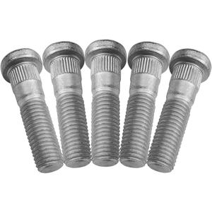 5PCS Wheel Studs M12x1.5 Lug Stud Compatible with 2006-2022 Ford Focus Fusion Fiesta Escape Ranger MKC MKZ and Mazda 2 3 5 6 Mazda CX-3 CX-5 CX-7 CX-9 MX-5 MX-6 Protege More