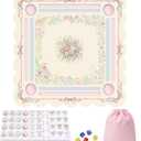 Thenshop Floating Mahjong Table 30x30 Inch & 160 American Mahjong Tiles