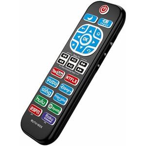 Replacement Backlit Remote for TCL & Hisense Roku TV | Compatible with Roku Streaming Box (Essential TV Controls, Pairing Required)