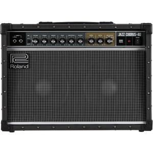 Roland JC-40 Jazz Chorus | Compact Guitar Amp | Iconic JC Clean Tone | Signature Dimensional Space Chorus Effect | Powerful 40-Watt Stereo Amp | Dual 10 Speakers | Enhances Pedals, Multi-FX & More