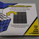 Rubiks Cube Coach Cube, Learn to Solve 3x3 Cube with Stickers, Guide, & Videos, Stress Relief Fidget Toy, Adult Toy Fidget Cube for Ages 8+ (Coach Cube 3x3 W/ Stickers)
