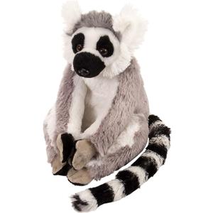 Wild Republic Ring Tailed Lemur Plush, Stuffed Animal, Plush Toy, Kids Gifts, Cuddlekins, 8 Inches