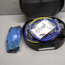 Snow-Chains Auto Fixing 1 Min Quick Fit Easy Installation Tire-Chains, Portable Reusable Universal Emergency Tire Traction Chain for Passenger Car, Pickup Trucks and SUV - Set of 2 (HKN-150)