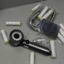 Filtered Shower Head with Handheld, 12 Replacement Filters for Hard Water & Chlorine Removal, 75" High Pressure Anti-Burst Hose, Power Wash for Deep Cleaning & One-Button Pause Switch for Kids & Pets