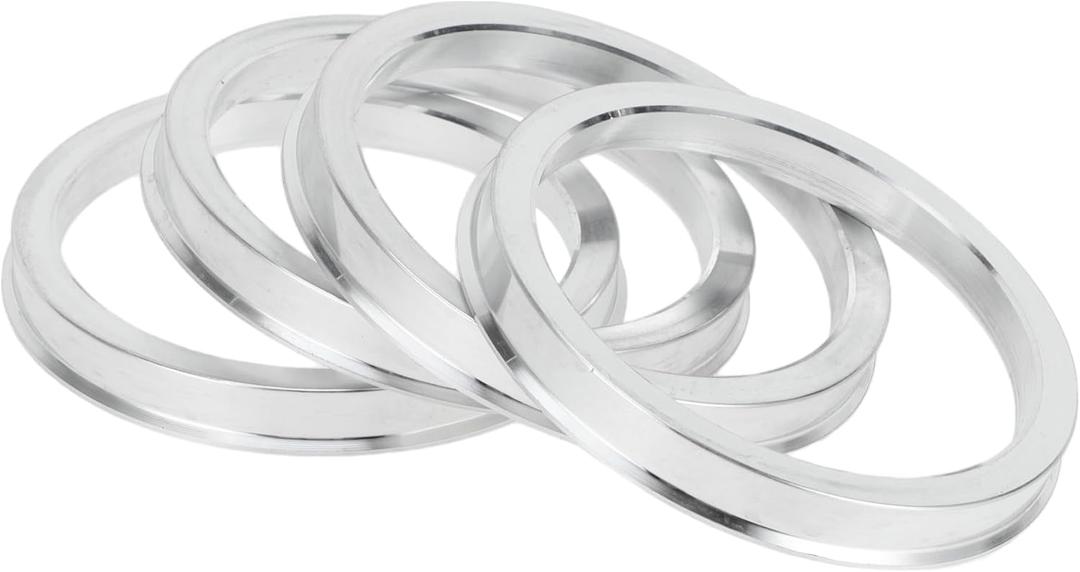 Hub Centric Rings, 71.6mm ID to 84.1mm OD Vehicle Wheel Hubrings Aluminum Alloy, 4 Pcs