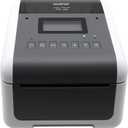 Brother TD-4550DNWB 4-inch Thermal Desktop Barcode and Label Printer, for Labels, Barcodes, Receipts and Tags, 300 dpi, 6 IPS, Standard USB and Serial, Ethernet LAN, Built-in Wi-Fi and Bluetooth,White