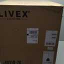 Livex Lighting 49110-76 3 Light Scandinavian Gray Pendant (Scandinavian Gray W/ Brushed Nickel Accents)