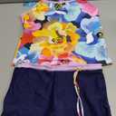 YOCOJA Girls Swimsuit Two Piece Bathing Suits Tankini with Adjustable Strap Swimwear with Boyshort, 5XL