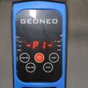 Under Desk Elliptical Machine, Electric Elliptical Exerciser for Senior, Quiet and Small Electric Seated Pedal for Home with Display Monitor, Remote Control and 12 Adjustable Speeds