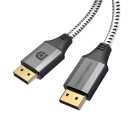 ASFD Monitor Cable DisplayPort Cable 1.4 High Speed DP Cable 8K@60Hz, 4K@144Hz, 2K@165Hz Gold-Plated Cord for Laptop PC Gaming Monitor Cable (Length : 2m)