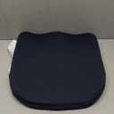 Tempur-Pedic Seat Cushion, Medium, Dark Navy Blue