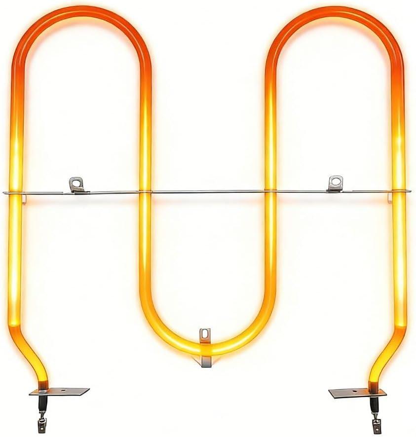 WP9760771 Range Oven Broil Heating element Fit for Whirlpool Kitchen Aid Maytag GE JCT910SY1SS JCTP16GV1BB JCTP16GV2BB, Replace PS11747303 AP6014069 4456103, Electric Oven Bake Element 240V 3000W