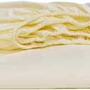 Solid Color Casual Cotton with Elastic Fitted Sheet Single Double Queen King Size Bedding 7 90x200x20cm