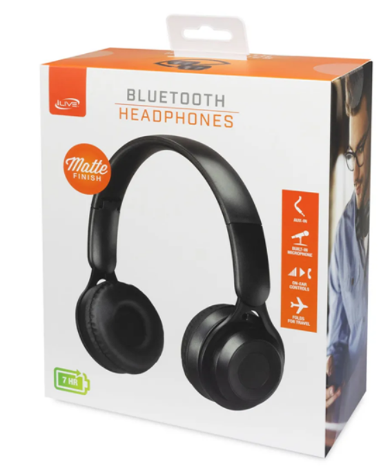 iLive Bluetooth Wireless Headphones