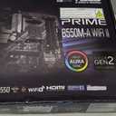 ASUS Prime B550M-A WiFi II AMD Micro ATX Motherboard with PCIe 4.0, WiFi 6, ECC Memory, HDMI 2.1, RGB Header