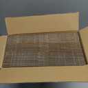 Calenzana 8x6x4 Shipping Boxes Set of 40, White Corrugated Cardboard Box for Mailing Packing Gifts Small Business