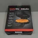 Mueller Heart 5 Waffle Maker, Norwegian Waffle Iron, Adjustable Browning Control & Nonstick, Cool Touch Handle, Easy to Clean, Small Kitchen Appliances