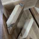 Solid Wood Bench for Entryway, Bed Bench, Dining, Plant Stand - Wooden Bench Indoor (47 Inches)