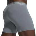Men's Boxer Breifs Underwear, Mesh Breathable Underwear, Moisture Wicking Boxers (M)