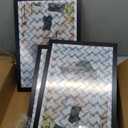 Picrit 12x18 Picture Frame 3 Pack, Black Poster Frame, Display Poster 11 x 17 with Mat or 12 x 18 Without Mat for Horizontal or Vertical Wall Mounting