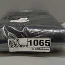 DWCN Blackout Curtains for Bedroom – Thermal Insulated Room Darkening Drapes for Living Room, Black, W 42 x L 84 Inch, Set of 2 Rod Pocket Curtain Panels